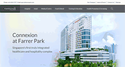 Desktop Screenshot of farrerpark.com